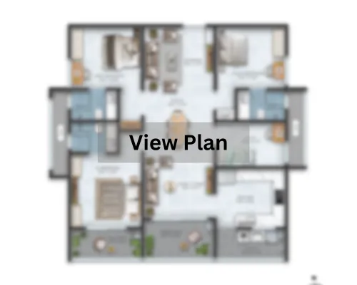Unit plan showing individual apartment layouts